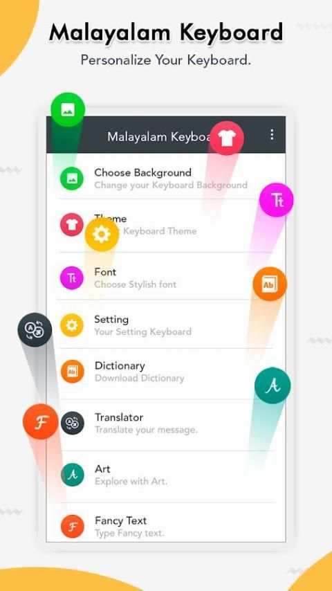 malayalam Keyboard स्क्रीनशॉट 2
