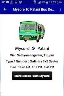 Mysore Bus Info screenshot 6