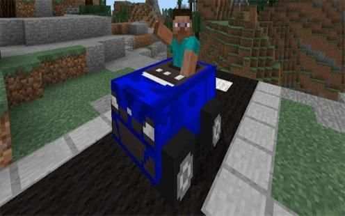 Vehicles Mod for MCPE Addon स्क्रीनशॉट 4