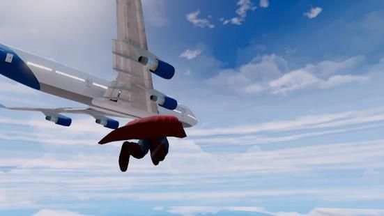 Flying Superman Simulator 2018 स्क्रीनशॉट 4