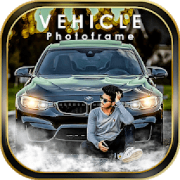 Vehicle photo frames icon