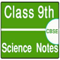 CBSE Class 9 Science Notes