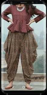 Video DHOTI SALWAR Cutting and Stitching screenshot 4