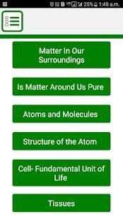CBSE Class 9 Science Notes स्क्रीनशॉट 5