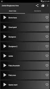 Zelda Ringtones Free screenshot 1
