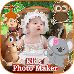 ikon Kids Photo Editor : Cool Photo Frames &amp; Stickers