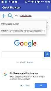 Quick Browser screenshot 1