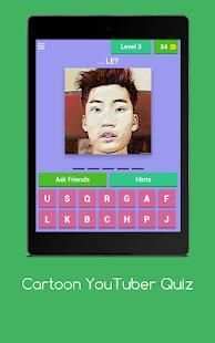 Cartoon YouTuber Quiz screenshot 3