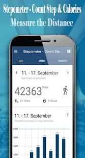Stepometer - Count Step & Calories स्क्रीनशॉट 4