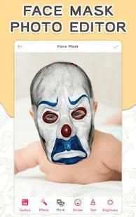 Face Mask Photo Editor : Scary Mask Photo Editor स्क्रीनशॉट 3