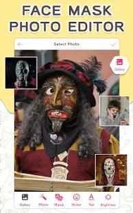 Face Mask Photo Editor : Scary Mask Photo Editor स्क्रीनशॉट 5