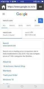 NetCure Browser screenshot 1