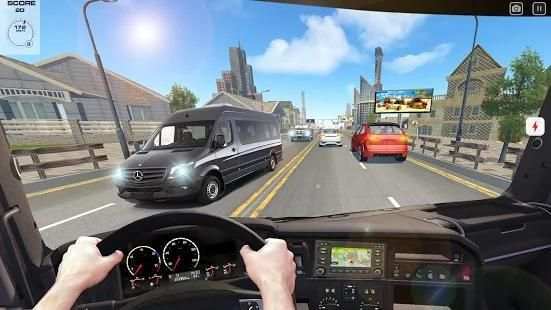 Racing In Bus 2018: Modern City Bus Racer Pro screenshot 5