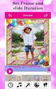Happy Birthday Video With Slide Show Maker screenshot 2