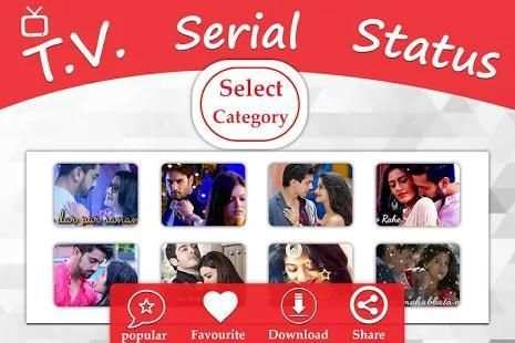 TV Serial Video Status Song 2018 : New Upcoming screenshot 9