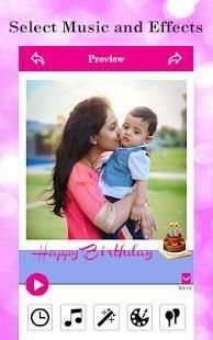 Happy Birthday Video With Slide Show Maker screenshot 3