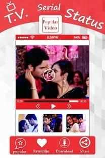TV Serial Video Status Song 2018 : New Upcoming screenshot 4