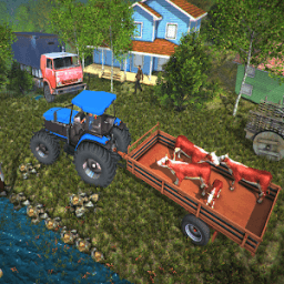 Offroad Tractor Cargo Transport : Farming Sim 2018 icon