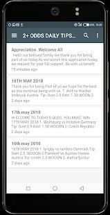 2+ ODDS DAILY TIPS screenshot 2