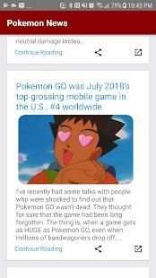 Pokemon News स्क्रीनशॉट 1