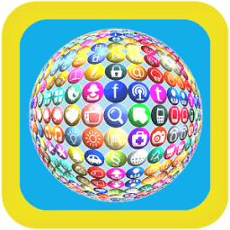 All networks social media 2018 icon