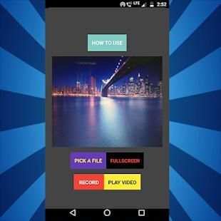 Video And Audio Player With HD Video Recorder screenshot 1