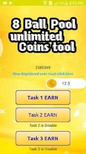 Pool unlimited coin screenshot 3