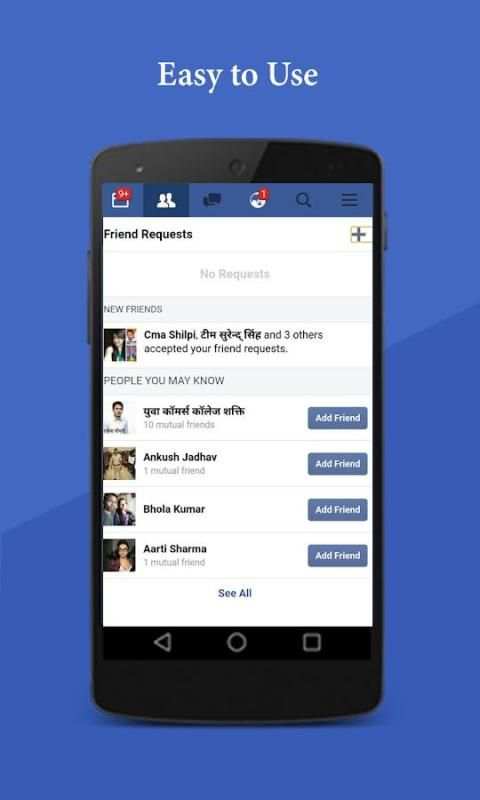 Super Lite Messenger for Facebook screenshot 1