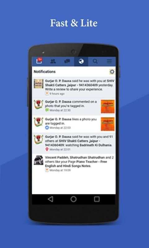 Super Lite Messenger for Facebook screenshot 2