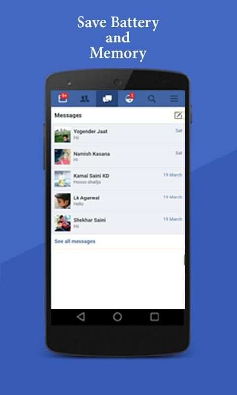 Super Lite Messenger for Facebook screenshot 3