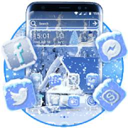 Ice Snow Launcher Theme