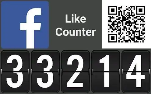 facebook Like Counter स्क्रीनशॉट 1