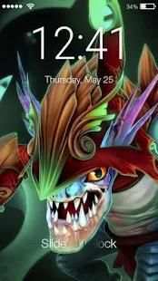 Dota Wallpaper Game Theme Online Screen Lock screenshot 1