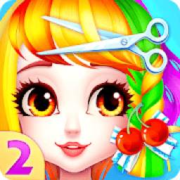 Princess Fashion Makeover: Hair Salon & Dress up