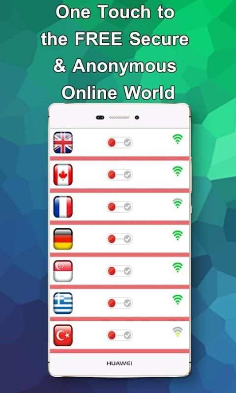 Lion VPN Secure Web Browser 2018 screenshot 1