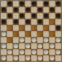 ikon Classic Checkers Master Game 3D
