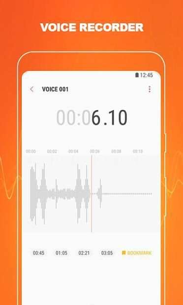 Voice Recorder: One tap to Record 3 تصوير الشاشة