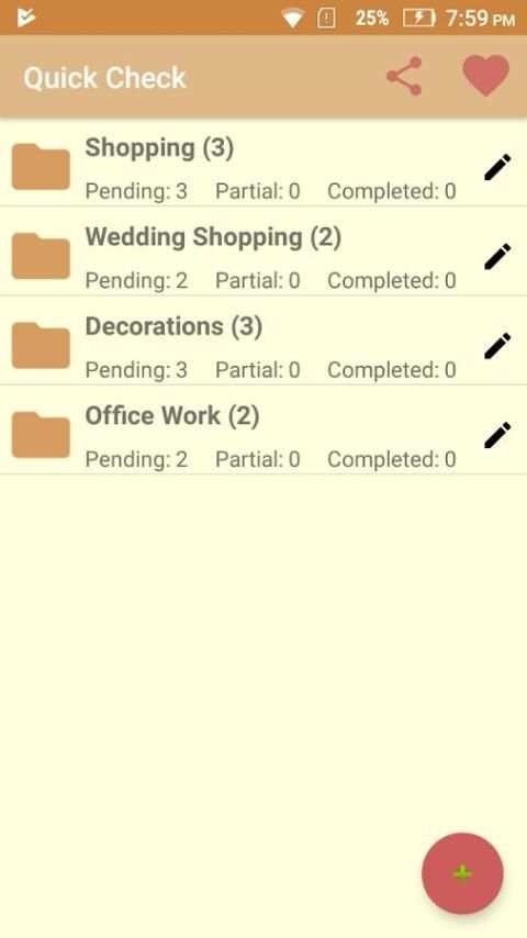 Quick Check - To Do List, Task List & Check List स्क्रीनशॉट 1