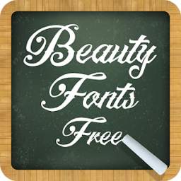Beauty Fonts Free 1.0