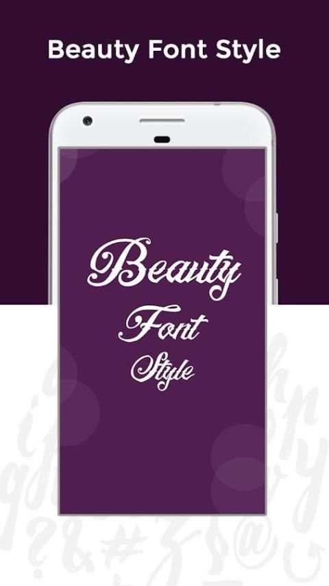 Beauty Fonts Free скриншот 1
