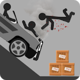 Stickman Destruction Ragdoll Physics icon