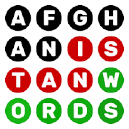 Afghan Find Word Game ويي لټون لوبه
‎ icon