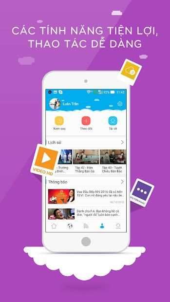 TEVI - Xem phim HD 1 تصوير الشاشة