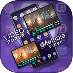 Video Popup Player - Multi-Screen Video Player आइकन