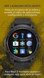 Watchface app launcher Militar screenshot 12