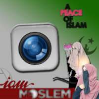 Islam peace frame template on 9Apps