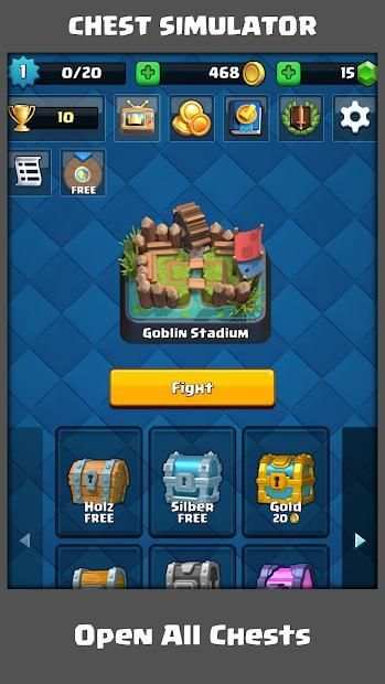 Chest Simulator for Clash Royale स्क्रीनशॉट 5