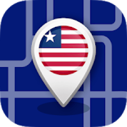 ikon Offline Liberia Maps - Gps navigation that talks