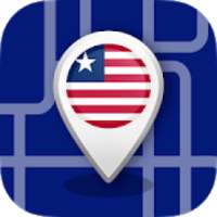 Offline Liberia Maps - Gps navigation that talks on 9Apps