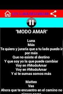 Modo Amar OST Soy Luna screenshot 1